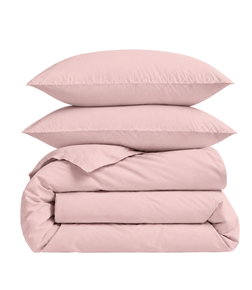 Premium satin bettwäsche set "Classic pink“. Bettwäsche aus Satin