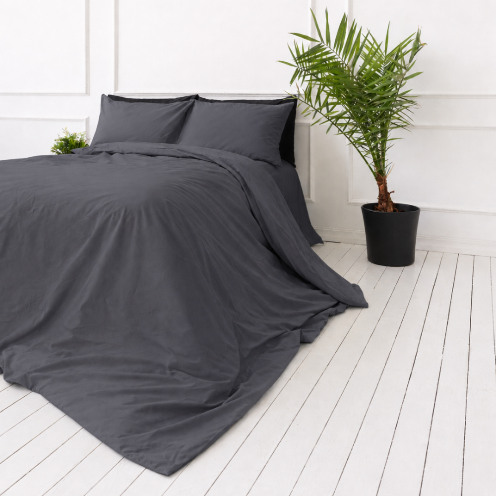Premium satin bettwäsche set "Dark Grey sateen". Bettwäsche 150x200, 135/140x200 cm, 150x200 cm, 155/160x200 cm, 180x200 cm, 200x200 cm, 200x220 cm, 220x240 cm Premium satin bettwäsche set "Dark Grey sateen". Bettwäsche 150x200, 135/140x200 cm, 150x200 cm, 155/160x200 cm, 180x200 cm, 200x200 cm, 200x220 cm, 220x240 cm