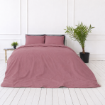 Premium satin bettwäsche set "Grape sateen". Bettwäsche 150x200, 135/140x200 cm, 150x200 cm, 155/160x200 cm, 180x200 cm, 200x200 cm, 200x220 cm, 220x240 cm. Zartrosa bettwäsche-set für ein gemütliches schlafzimmerinterieur Premium satin bettwäsche set "Grape sateen". Bettwäsche 150x200, 135/140x200 cm, 150x200 cm, 155/160x200 cm, 180x200 cm, 200x200 cm, 200x220 cm, 220x240 cm. Zartrosa bettwäsche-set für ein gemütliches schlafzimmerinterieur