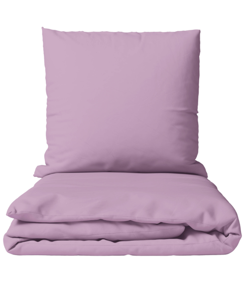 Premium satin bettwäsche set "Lilac Sateen“. Bettwäsche aus Satin