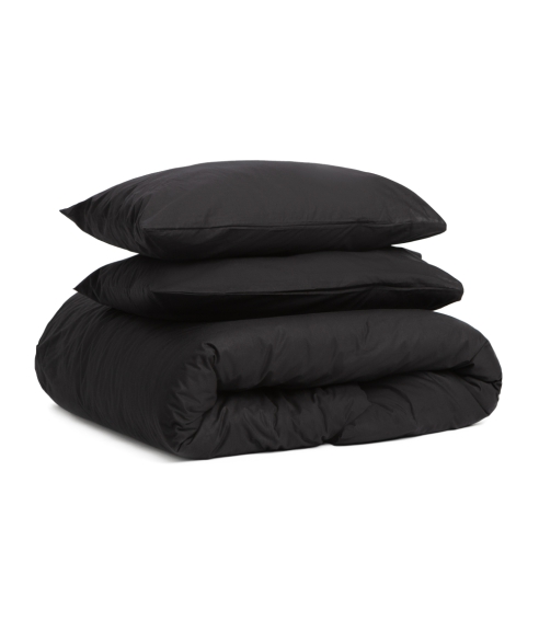 Premium satin bettwäsche set "Midnight". Bettwäsche aus Satin