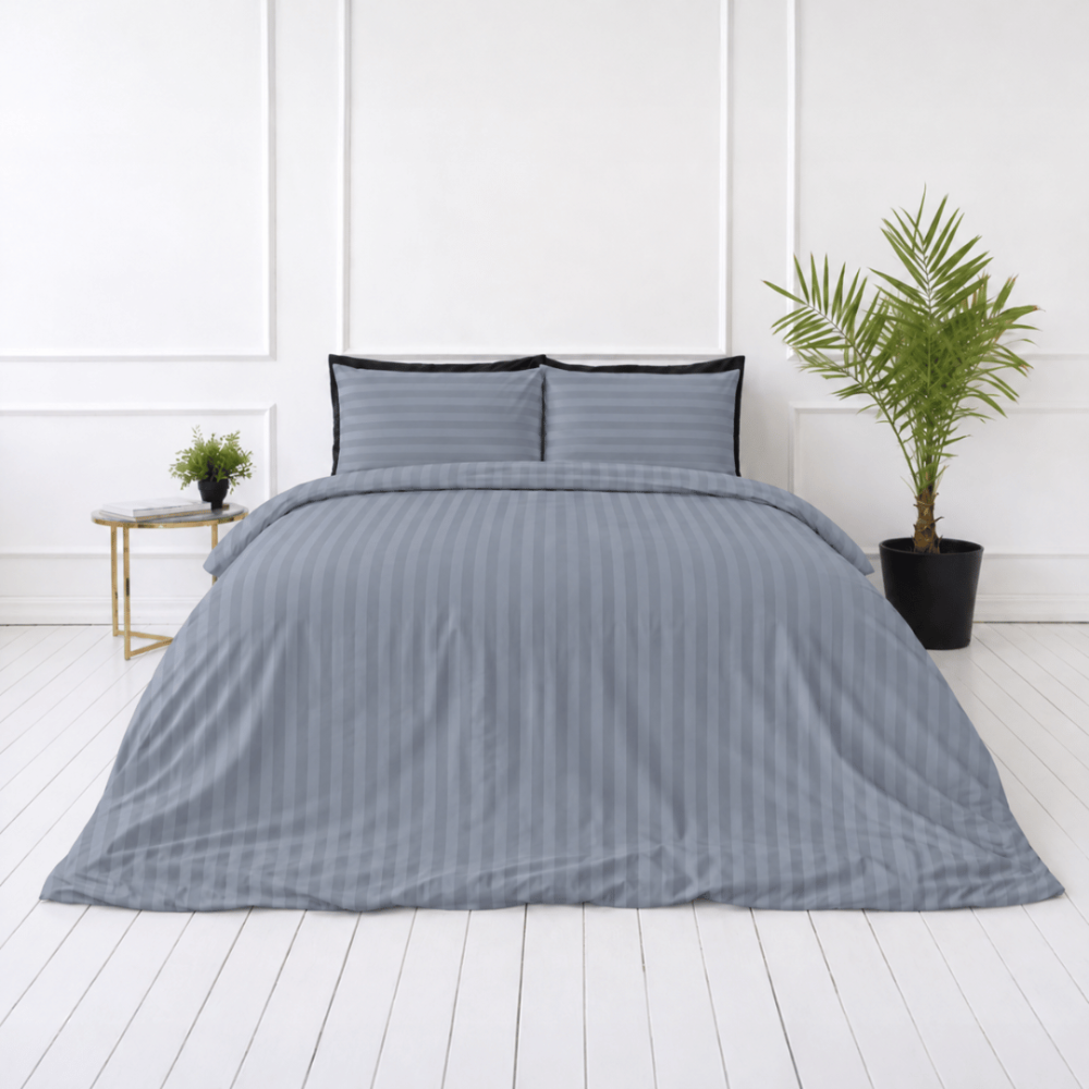 Premium satin bettwäsche set "Tradewinds Stripe Sateen". Mako Satin Bettwäsche, 135/140x200 cm, 155x220 cm, 160x200 cm, 180x200 cm, 200x200 cm, 200x220 cm, 220x240 cm Premium satin bettwäsche set "Tradewinds Stripe Sateen". Mako Satin Bettwäsche, 135/140x200 cm, 155x220 cm, 160x200 cm, 180x200 cm, 200x200 cm, 200x220 cm, 220x240 cm