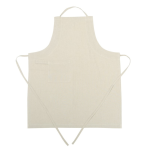 Schürze "Natural apron". Küchenschürzen. Helle schürze in naturton mit klaren linien.