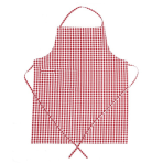 Schürze "Ulla apron". Küchenschürzen. Rot-weiß karierte schürze mit klassischem kleinem karomuster Schürze "Ulla apron". Küchenschürzen. Rot-weiß karierte schürze mit klassischem kleinem karomuster