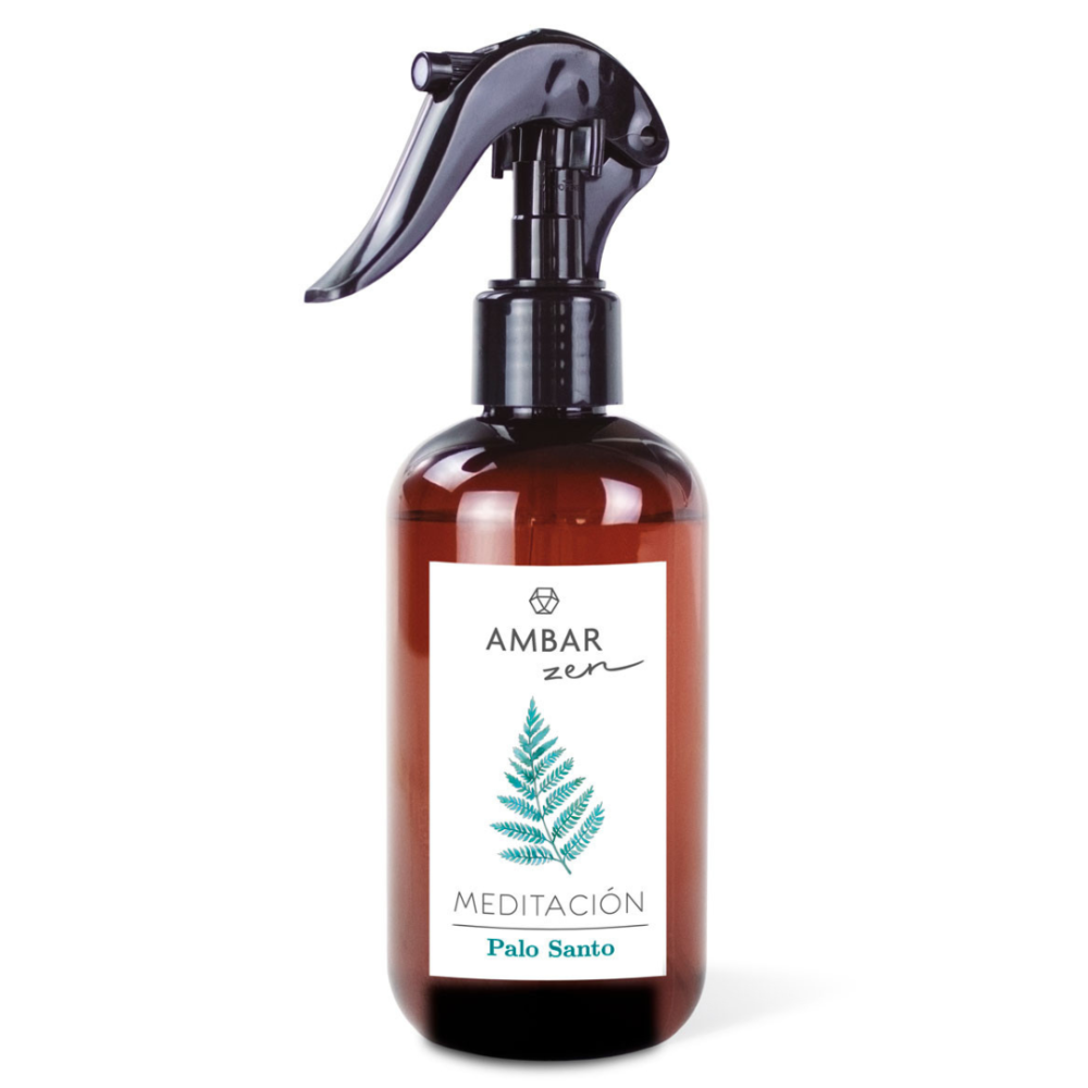 Raumdüfte "Meditacion". Düfte für die wohnung. Ein duftspray für zu hause mit dem beruhigenden, erdigen aroma von palo santo, das perfekt ist, um eine friedliche, ruhige atmosphäre zu schaffen.