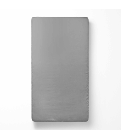 Satin Bettlaken „Silver glow“. Bettlaken