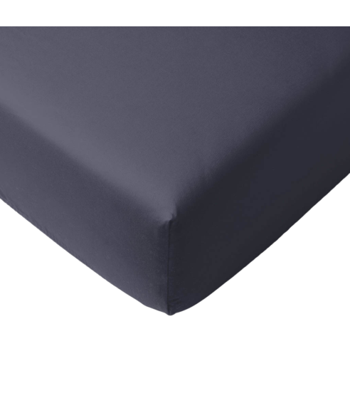 Satin Bettlaken „Graphite glow“. Bettlaken