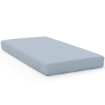 Satin Bettlaken „Light blue“. Bettlaken, 150x220 cm, 180x220 cm, 200x220 cm