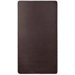 Satin Spannbettlaken „Brown Sateen“. Spannbettlaken 160x200, 90x200 cm, 135/140x200 cm, 160x200 cm, 180x200 cm. Dunkelbraunes spannbettlaken mit einem sanften, warmen unterton.
