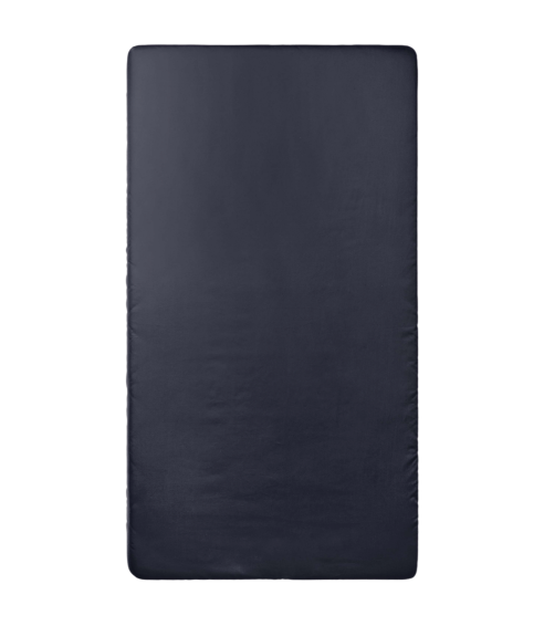 Satin Spannbettlaken „Dark Grey Sateen“. Spannbettlaken 90x200