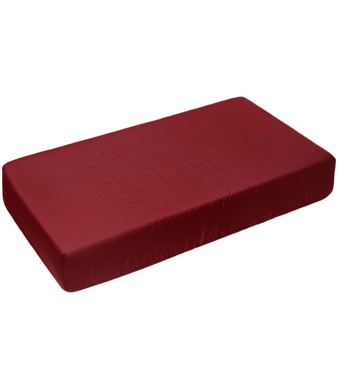 Satin Spannbettlaken „Sun-dried Tomato Sateen“. Spannbettlaken 90x200