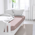 Satin Spannbettlaken „Dusty pink“. Spannbettlaken, 80x200 cm, 90x200 cm, 120x200 cm, 135/140x200 cm, 155/160x200 cm, 180x200 cm