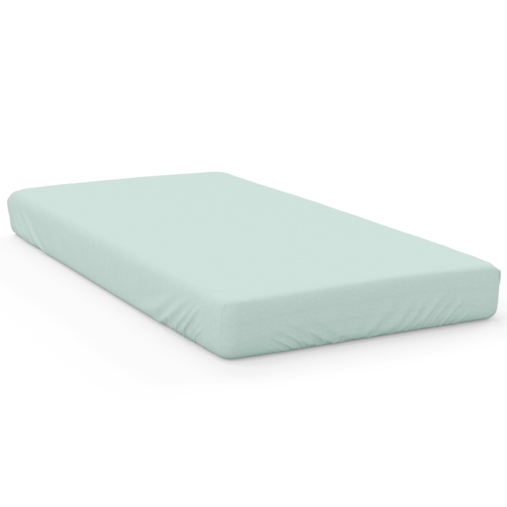 Satin Spannbettlaken „Mint“. Spannbettlaken, 80x200 cm, 90x200 cm, 120x200 cm, 135/140x200 cm, 155/160x200 cm, 180x200 cm