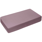 Satin Spannbettlaken „Grape Sateen“. Spannbettlaken 160x200, 90x200 cm, 135/140x200 cm, 160x200 cm, 180x200 cm. Einfarbiges spannbettlaken in gedämpftem rosaviolett.