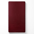 Satin Spannbettlaken „Maroon“. Spannbettlaken 90x200, 90x200 cm, 135/140x200 cm, 155/160x200 cm, 180x200 cm. Luxuriöses dunkelrotes bettwäsche-set, das komfort und eine stilvolle schlafzimmeratmosphäre bietet.