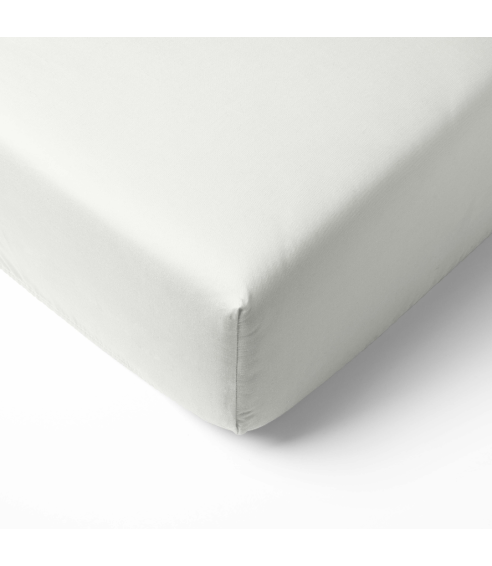 Satin Spannbettlaken „Vanilla glow“. Spannbettlaken 90x200