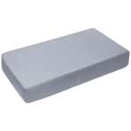 Satin Bettlaken „Moon Grey Satin flat sheet“, 150x220 cm, 200x220 cm, 220x240 cm. Pastellgraues glattes bettlaken ohne muster