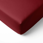 Satin Bettlaken „Sun-dried Tomato Sateen“, 150x220 cm, 200x220 cm, 220x240 cm. Dunkelrotes bettlaken ohne gummizug mit einem bordeauxroten unterton. Satin Bettlaken „Sun-dried Tomato Sateen“, 150x220 cm, 200x220 cm, 220x240 cm. Dunkelrotes bettlaken ohne gummizug mit einem bordeauxroten unterton.