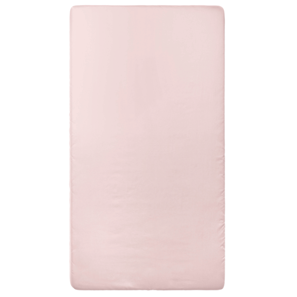 Satin Spannbettlaken „Classic pink fitted sheet“. Spannbettlaken 160x200, 90x200 cm, 135/140x200 cm, 155/160x200 cm, 180x200 cm. Spannbettlaken in einem dezenten rosaton mit klarer optik