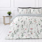 Satin bettwäsche set "Caroline". Bettwäsche 155x200, 135/140x200 cm, 150x200 cm, 155/160x200 cm, 180x200 cm, 200x200 cm, 200x220 cm. Pastellgrünes bettwäsche-set mit mehrfarbigen blümchen. Satin bettwäsche set "Caroline". Bettwäsche 155x200, 135/140x200 cm, 150x200 cm, 155/160x200 cm, 180x200 cm, 200x200 cm, 200x220 cm. Pastellgrünes bettwäsche-set mit mehrfarbigen blümchen.