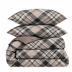 Satin bettwäsche set "Flanko“. Bettwäsche 135x200, 135/140x200 cm, 200x200 cm, 200x220 cm. Kariertes bettwäsche-set in sandfarbenen, grauen, weißen und schwarzen tönen. Satin bettwäsche set "Flanko“. Bettwäsche 135x200, 135/140x200 cm, 200x200 cm, 200x220 cm. Kariertes bettwäsche-set in sandfarbenen, grauen, weißen und schwarzen tönen.
