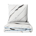 Premium satin bettwäsche set "Heavenly Haze". Bettwäsche aus Satin, 135/140x200 cm, 200x200 cm, 200x220 cm
