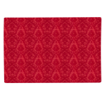 Tischset „Red baroque placemat“ 1 stk.. Tischdecke aus Leinen, 30x45 cm. Leuchtend rote tischunterlage mit zartem muster, das eine warme und gemütliche atmosphäre schafft.