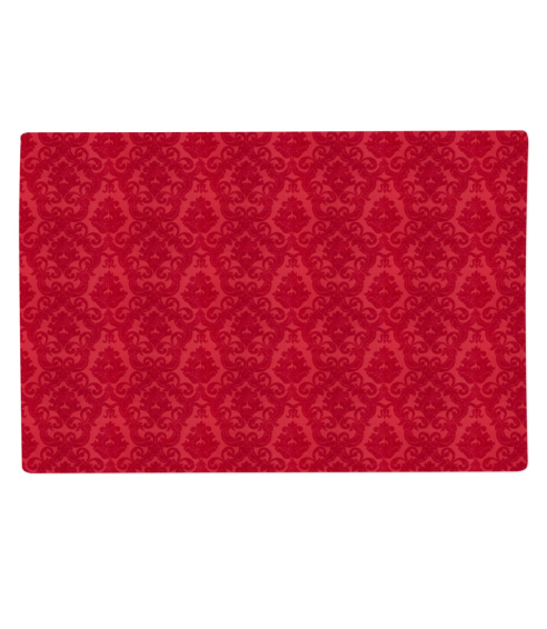 Tischset „Red baroque placemat“ 1 stk.. Tischdecke aus Leinen