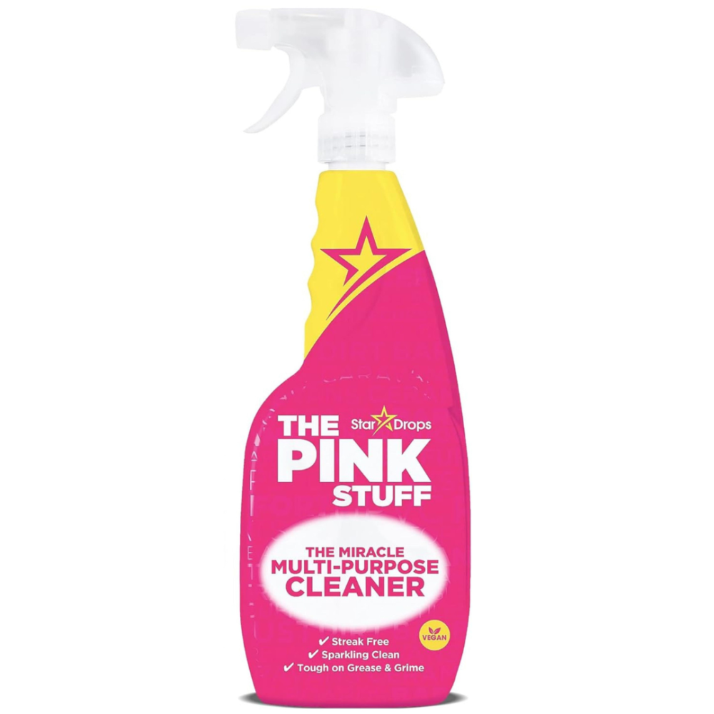 Universalreiniger „Universal spray The Pink Stuff“. Reinigungsmittel