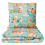 Kinderbettwäsche set "Bear Adventure". Bettwäsche 155x200, 135/140x200 cm, 150x200 cm, 155/160x200 cm Kinderbettwäsche set "Bear Adventure". Bettwäsche 155x200, 135/140x200 cm, 150x200 cm, 155/160x200 cm