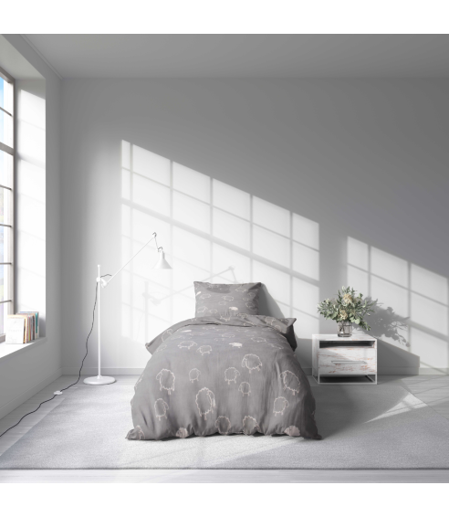 Bettwäsche set "Lunar Sheep". Kinderbettwäsche