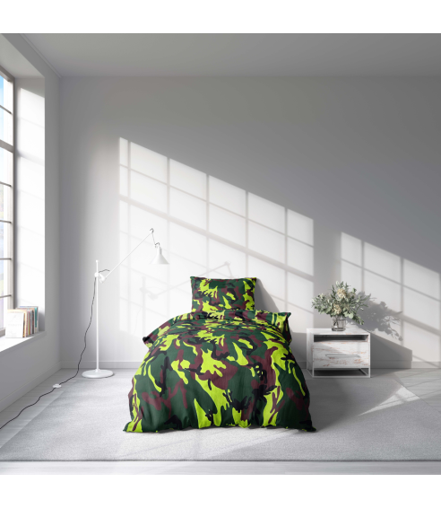 Bettwäsche set "Camouflage". Kinderbettwäsche