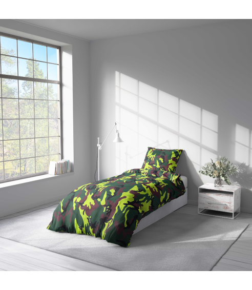 Bettwäsche set "Camouflage". Kinderbettwäsche