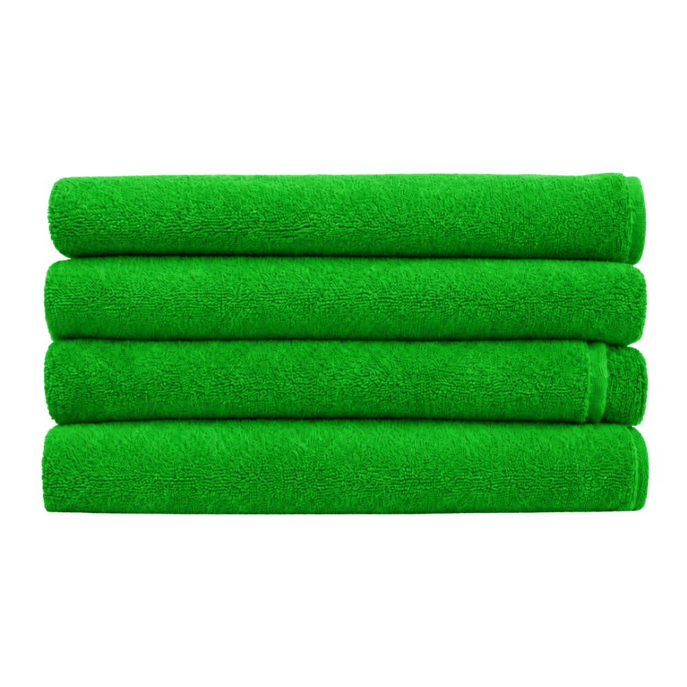 Badetuch „Green Softness“, 70x140 cm. Kräftig grünes einfarbiges handtuch mit schlichtem design Badetuch „Green Softness“, 70x140 cm. Kräftig grünes einfarbiges handtuch mit schlichtem design