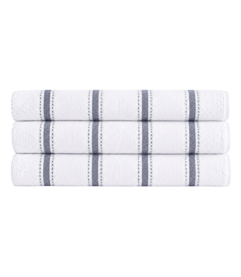 Badetuch „Pebble Stripe“
