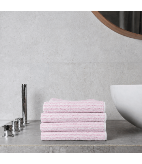 Badetuch „Pink Lines“
