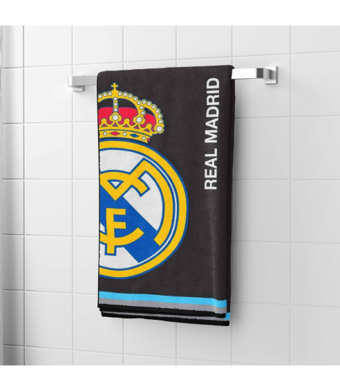 Badetuch „Real Madrid black towel“. Badetücher