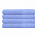 Badetuch „Royal Lilac towel“, 70x140 cm. Hellblaues badetuch mit einem dezenten strukturierten muster. Badetuch „Royal Lilac towel“, 70x140 cm. Hellblaues badetuch mit einem dezenten strukturierten muster.