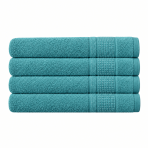 Badetuch „Royal Turquoise towel“, 70x140 cm. Türkisfarbenes badetuch mit dezentem, geprägtem muster. Badetuch „Royal Turquoise towel“, 70x140 cm. Türkisfarbenes badetuch mit dezentem, geprägtem muster.