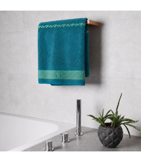 Badetuch „Teal olympian“