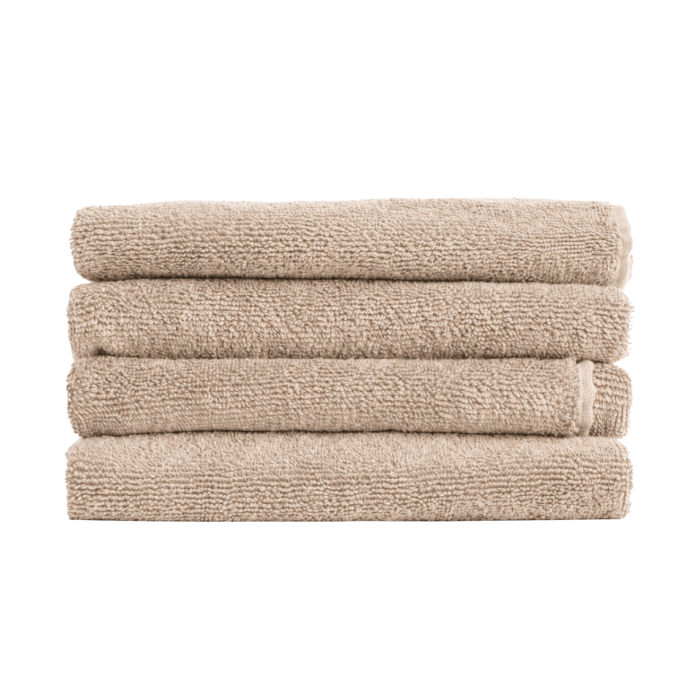 Badetuch „Toffee towel“, 70x140 cm. Hellbeiges einfarbiges handtuch mit frottierstruktur Badetuch „Toffee towel“, 70x140 cm. Hellbeiges einfarbiges handtuch mit frottierstruktur